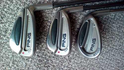 Ping s59 irons 9 stiff - irons, &