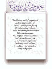 Clear Unmounted Christmas