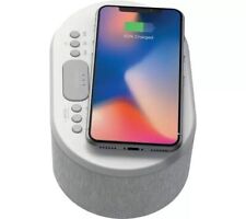 i-box Dawn Bedside Alarm Clock with Wireless Charging UNIT ONLY-Customer Return.