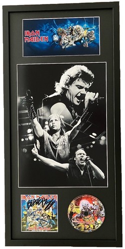 Iron maiden hand signed by - iron,