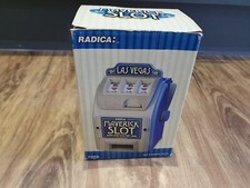 Radica Maverick Slot Las Vegas Slot Machine Money bank Boxed