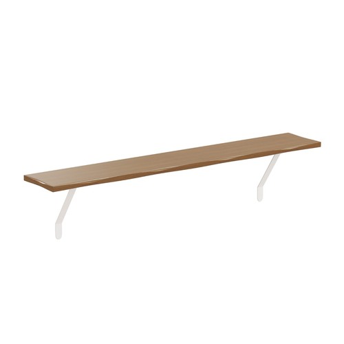 Radiator shelf with foil - foil, mdf