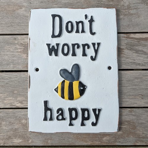 Sign bee happy - sign,