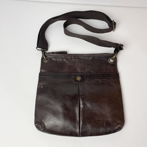 Fat face dark brown - brown, leather