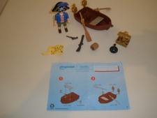 Playmobil Pirates 4942 - Pirate + Boat and Accessories.