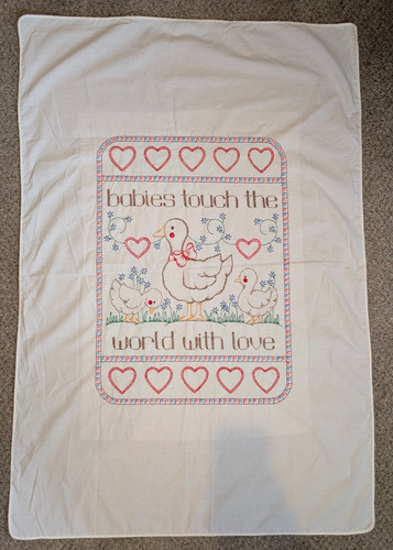 Vintage embroidered cotton - embroidered,