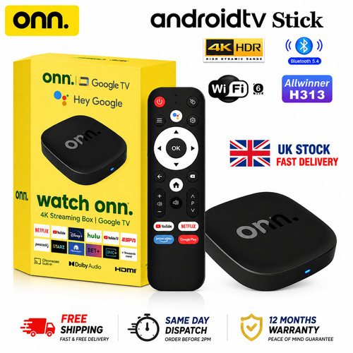 Onn android quad core - 4k,