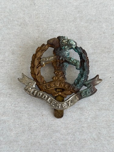 Old military badge - old, (relic)