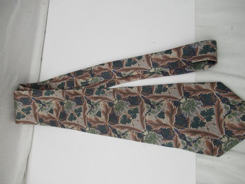 Vintage silk tie - silk,