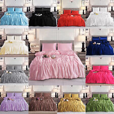 3Pcs Luxury Silk Satin Duvet