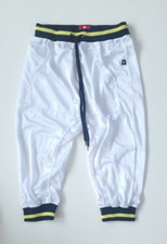 ANDREW CHRISTIAN SPORTS gym MESH longer SHORTS lounge wear Air workout White XL