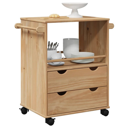 Kitchen trolley solid - solid, pine