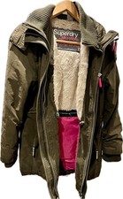 Superdry MicroFibre Windparka in Khaki women's XL / 14 uk