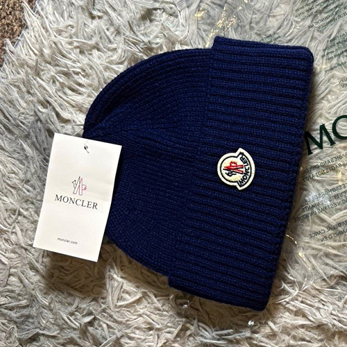 Moncler men navy wool - moncler, knit