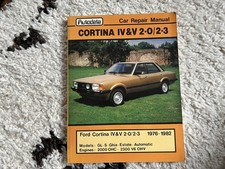 Ford Cortina IV & V 2.0 & 2.3 Autodata Car Repair Workshop Manual 1976-1982