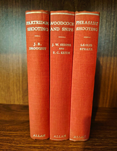 Antique hunting shooting books - antique,
