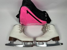 Graf Bolero White Women Ladies Ice Skates Size UK 7.5 EU 41 *FREE P&P*