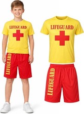Kids Girls Boys Lifeguard