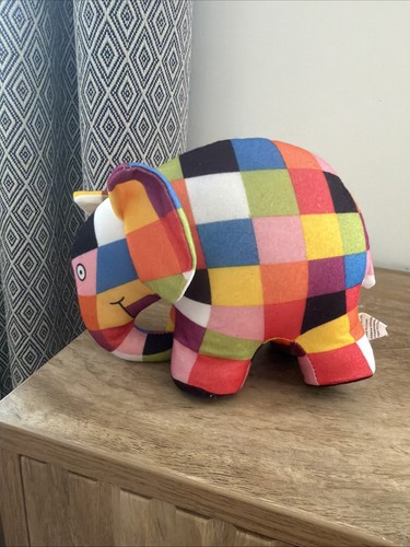Elmer the elephant soft plush - the,