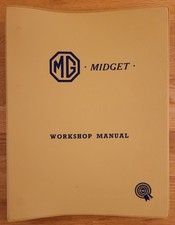 ORIGINAL 1960's MG FACTORY MG