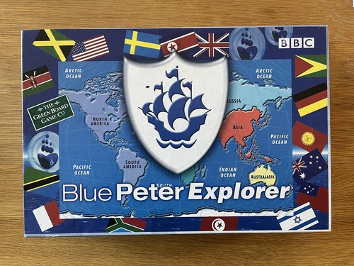 Blue peter explorer board - blue, game