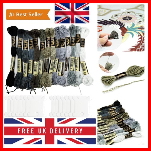 Grey embroidery thread sewing - embroidery, thread,sewing
