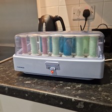 Carmen Classic 2623 Heated Rollers Hair Setter Vintage Colourful