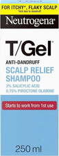 Neutrogena T/Gel Scalp Relief Anti-Dandruff Shampoo 250ml-With 3% Salicylic Acid