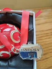 PANDORA CHRISTMAS ORNAMENT Red Bauble 2017