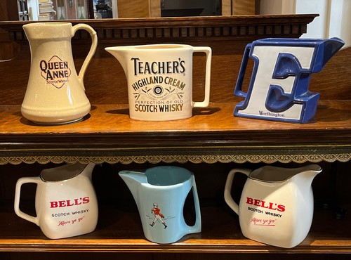 Whisky water jug collection - whisky,