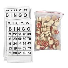 40 PCS BINGO Cards Easy Read