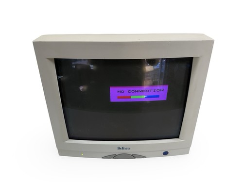 Vintage belinea crt monitor - monitor, pc
