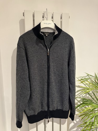 Peal large grey navy knitted - n.peal,