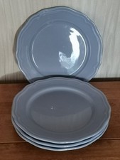 Ikea ARV lilac Scalloped 22cm side plates x4
