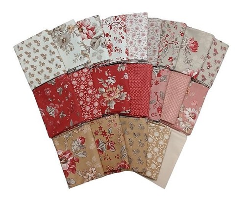 Fat quarters french - 10,