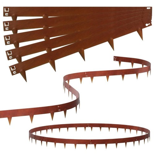 Flexible metal garden lawn - metal,