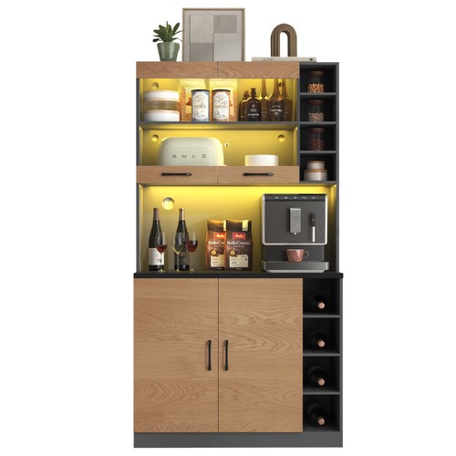 Tall kitchen cupboard wooden - tall,