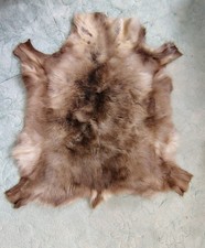 reindeer hide rug home decor