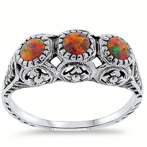 Antique style 925 solid - 925,