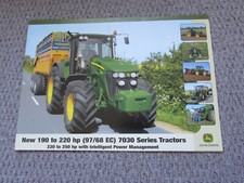 @John Deere 7030 Series Tractor Brochure @