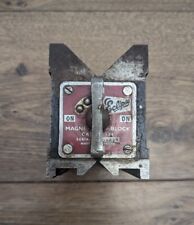 Vintage Eclipse 4" Precision Magnetic Tool Angle V Block Drill Mill 