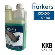 Harkers Coxoid Coccidiosis 500ml Treatment Solution for Birds Pigeons Poultry