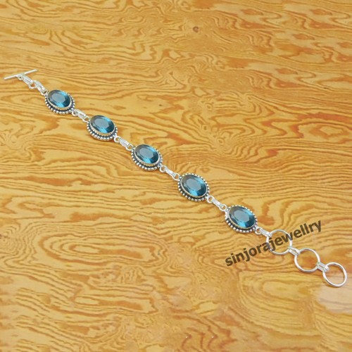 London blue topaz gemstone 925 - london,