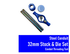 32MM STOCK & DIE SET FOR