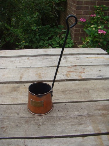 Copper metal cider measuring - copper,