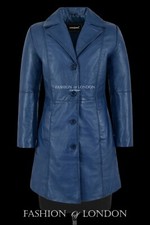 Ladies Blue Lambskin Elegant