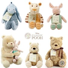 Winnie the Pooh Soft Toy Eeyore Piglet Tigger Hundred Acre Wood Disney Baby Gift