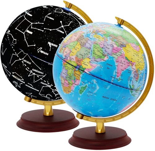 Exerz illuminated world globe - world,