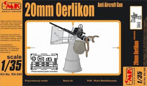 Cmk ra045 20mm - 1:35, oerlikon