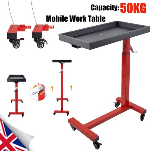 Mobile workstation table steel - table,